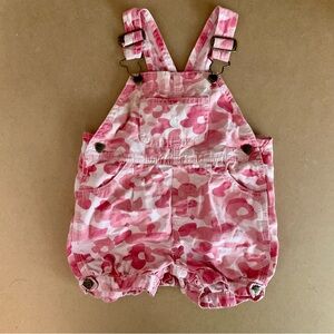 Carhartt Toddler Pink Camo Shortall Overalls 24 Months